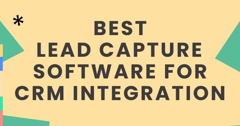 lead capture software