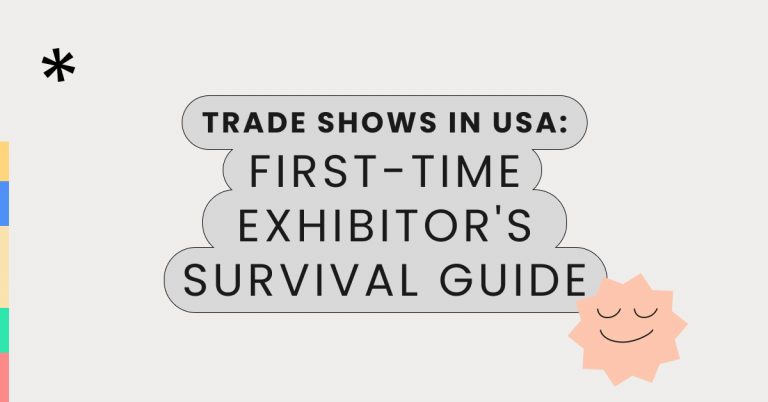 Trade shows in USA: 10 Tips for first-time exhibitor's survival guide