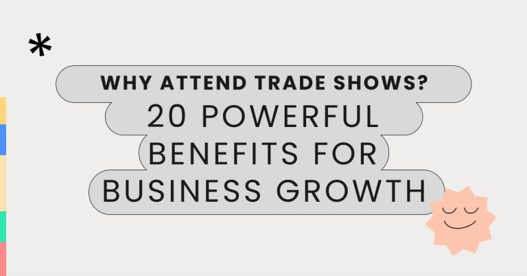 20 reasons to attend trade shows