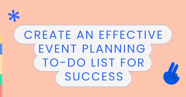 Create an effective event planning to-do list for success