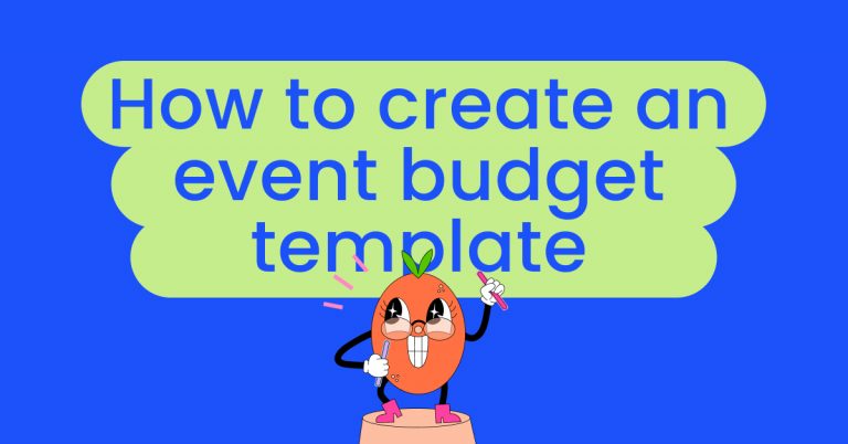 How to create an event budget template - MOMENCIO EVENT QR BADGE SCANNER