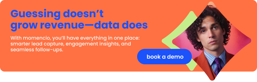 momencio smart lead capture and insights to enrich your sales lead pipeline
